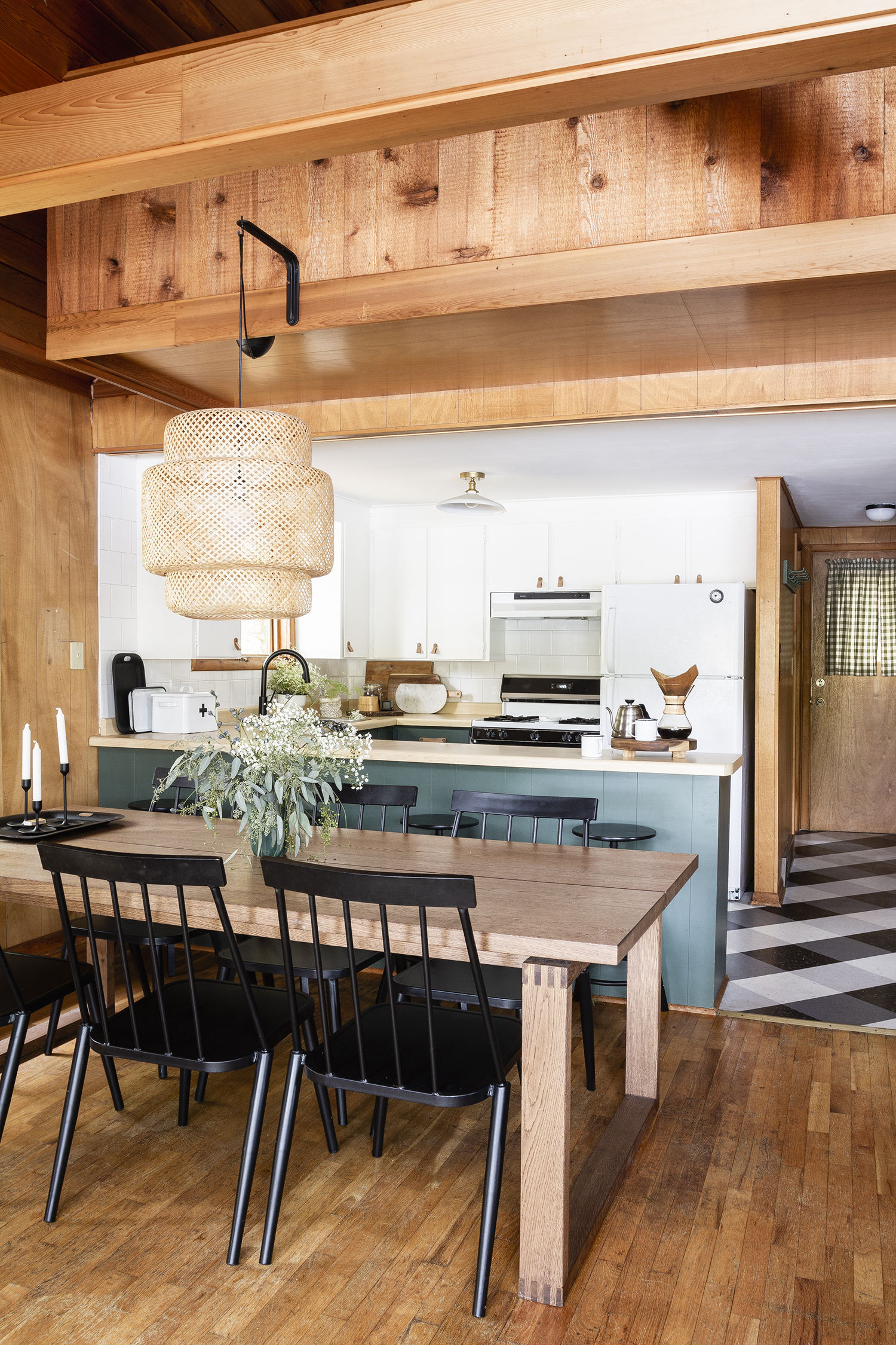 Cabin Kitchen Reveal | Deuce Cities Henhouse