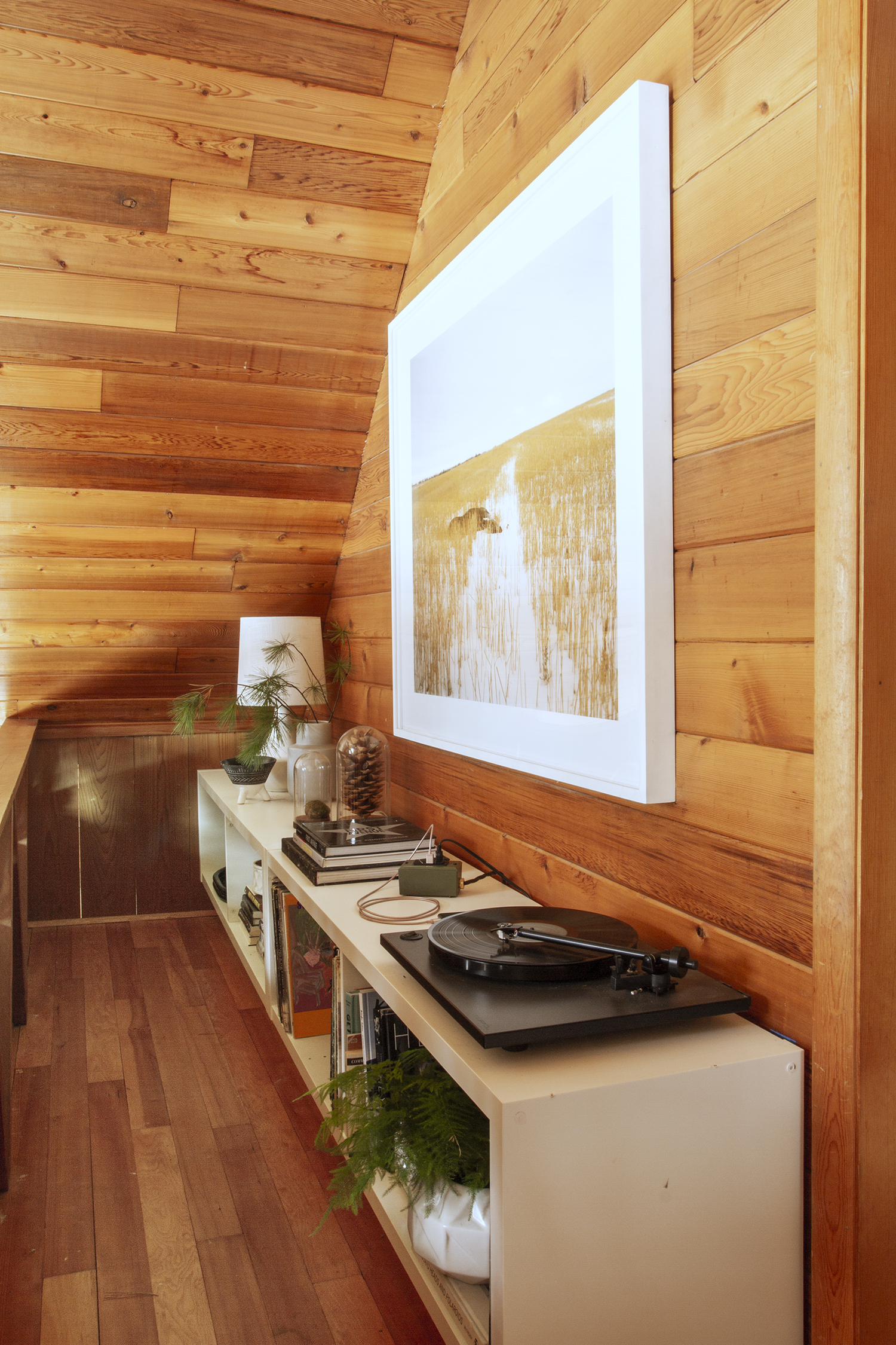 A Vinyl Record Loft at the Cabin | Deuce Cities Henhouse