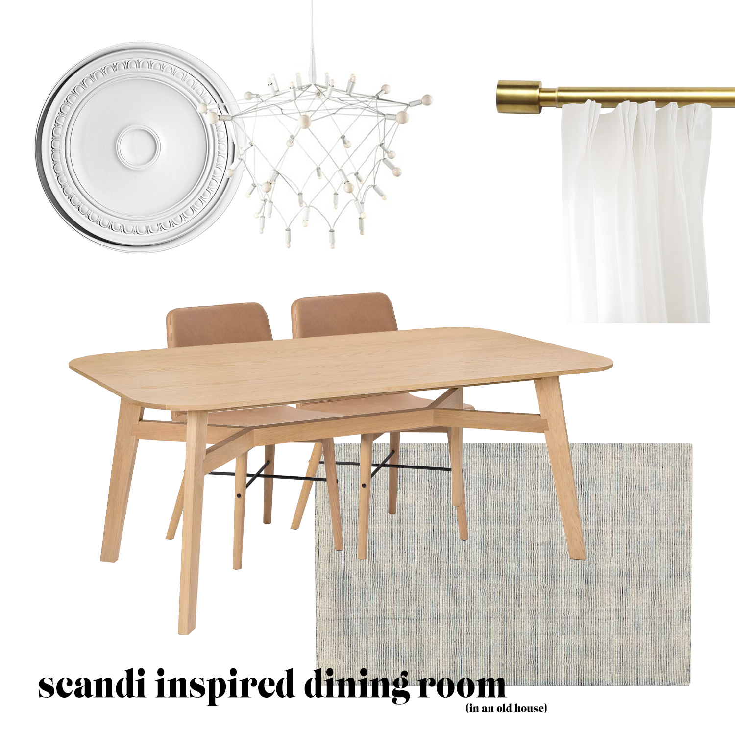 Scandi Inspired Dining Room