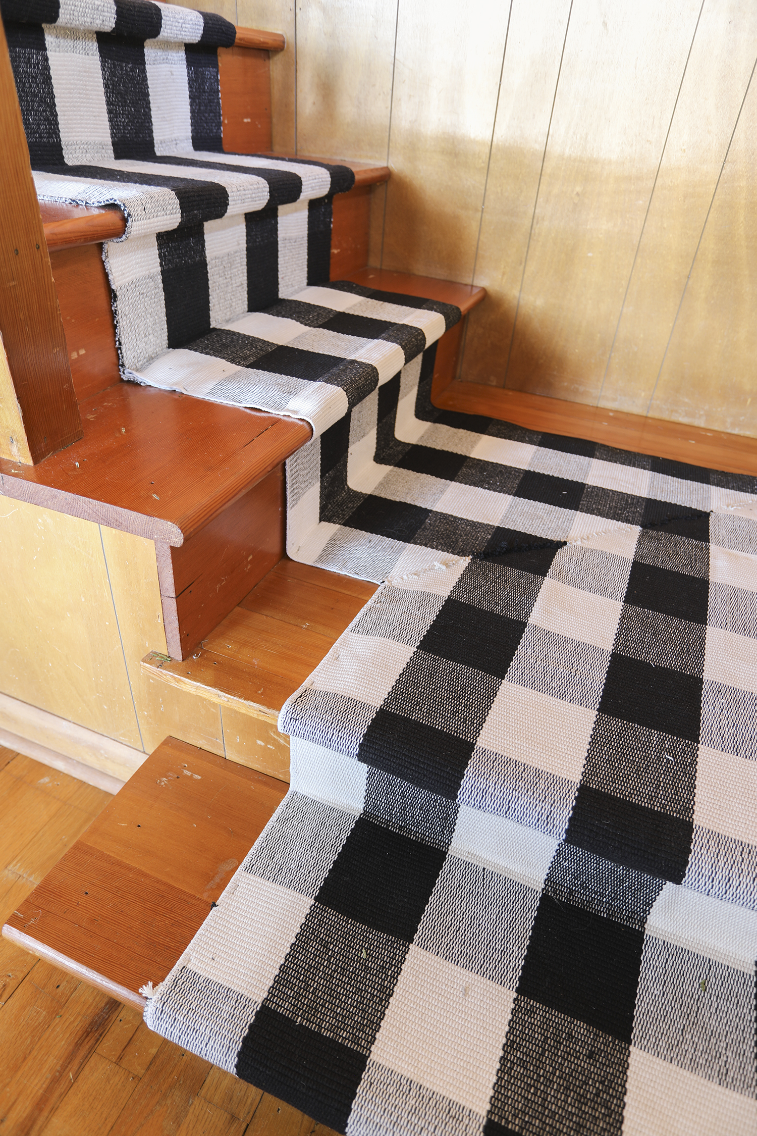 DIY Stair Runner Install - The Sweet Beast