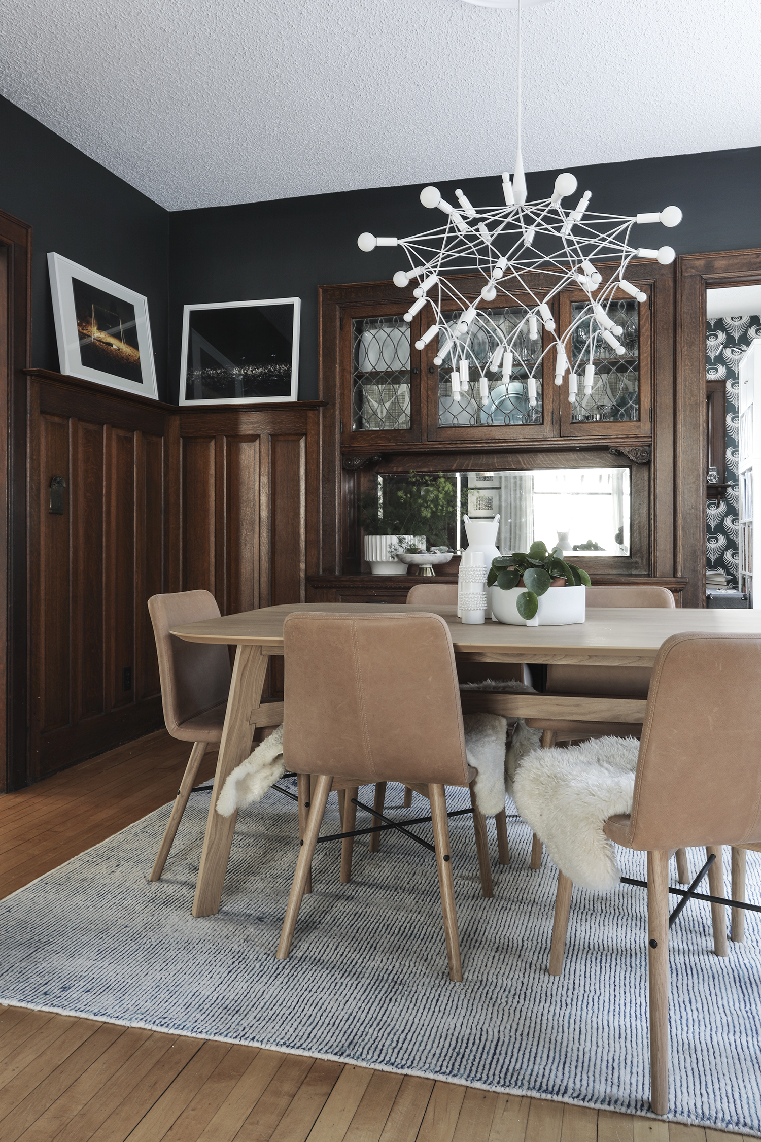 A Dining Room Refresh with Article | Deuce Cities Henhouse