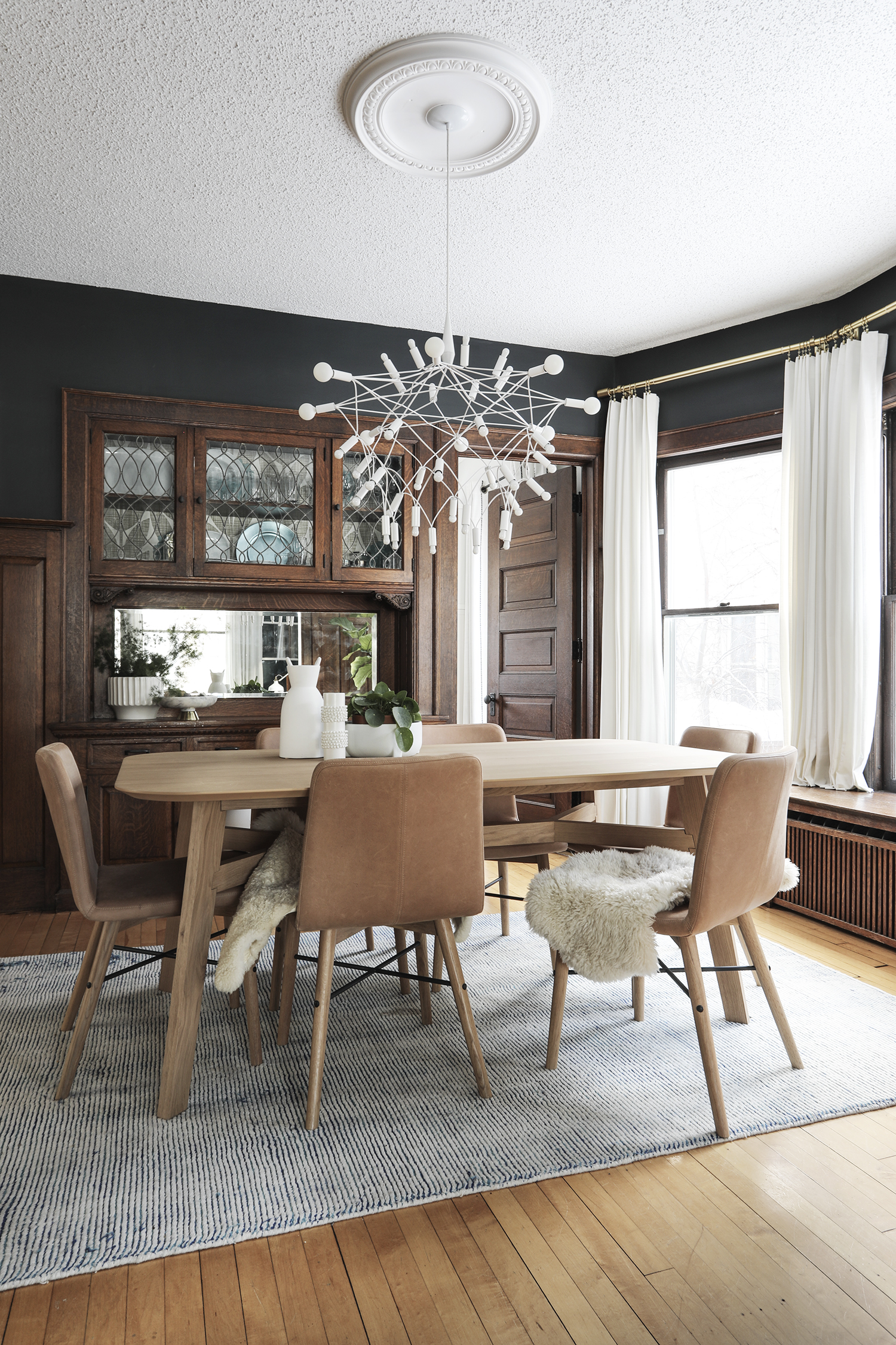 A Dining Room Refresh with Article | Deuce Cities Henhouse