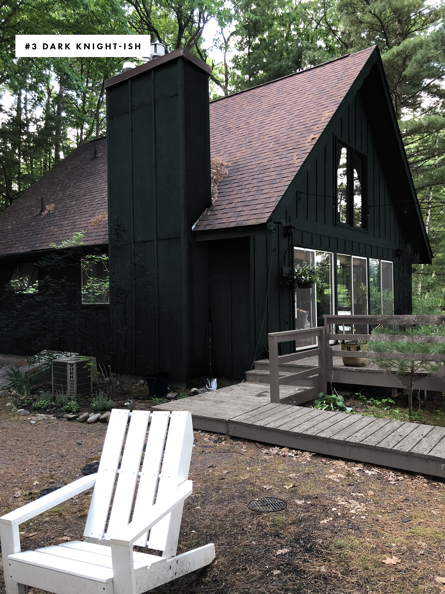 Paint the Cabin Dark Green | Deuce Cities Henhouse