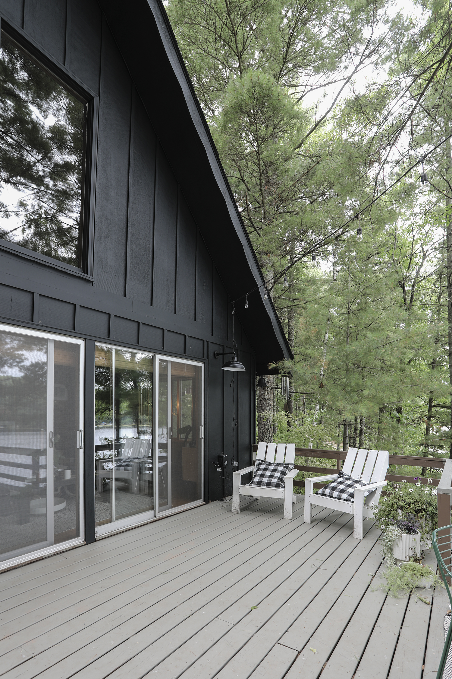 Deuce Cities Henhouse | Black Chalet Cabin in Wisconsin