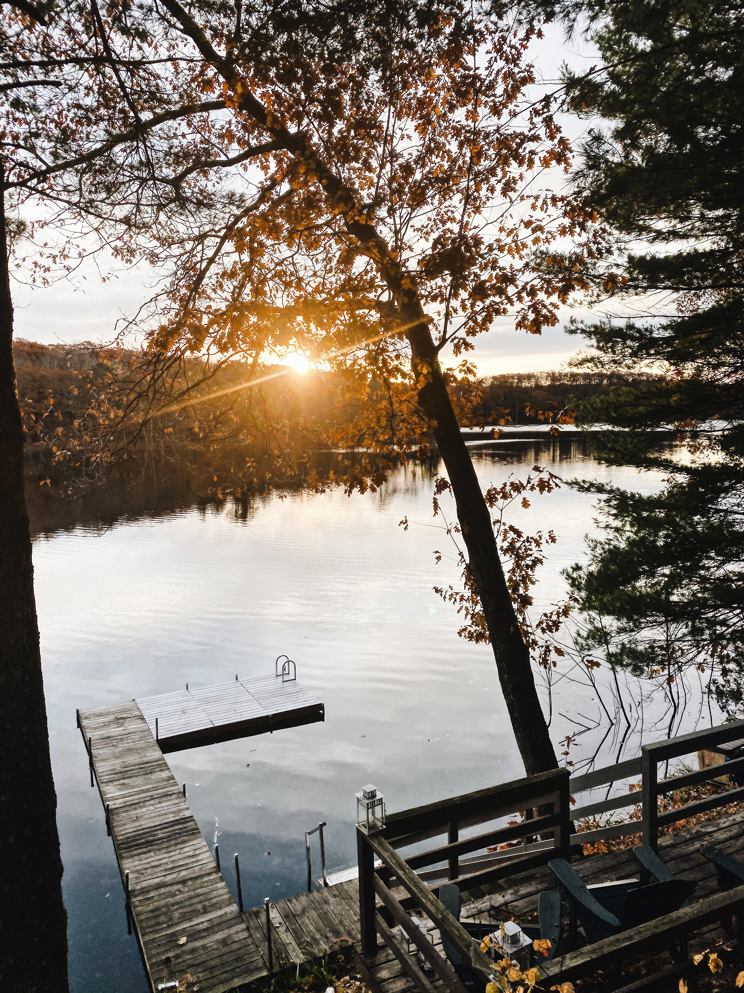 Sunrise in the Northwoods