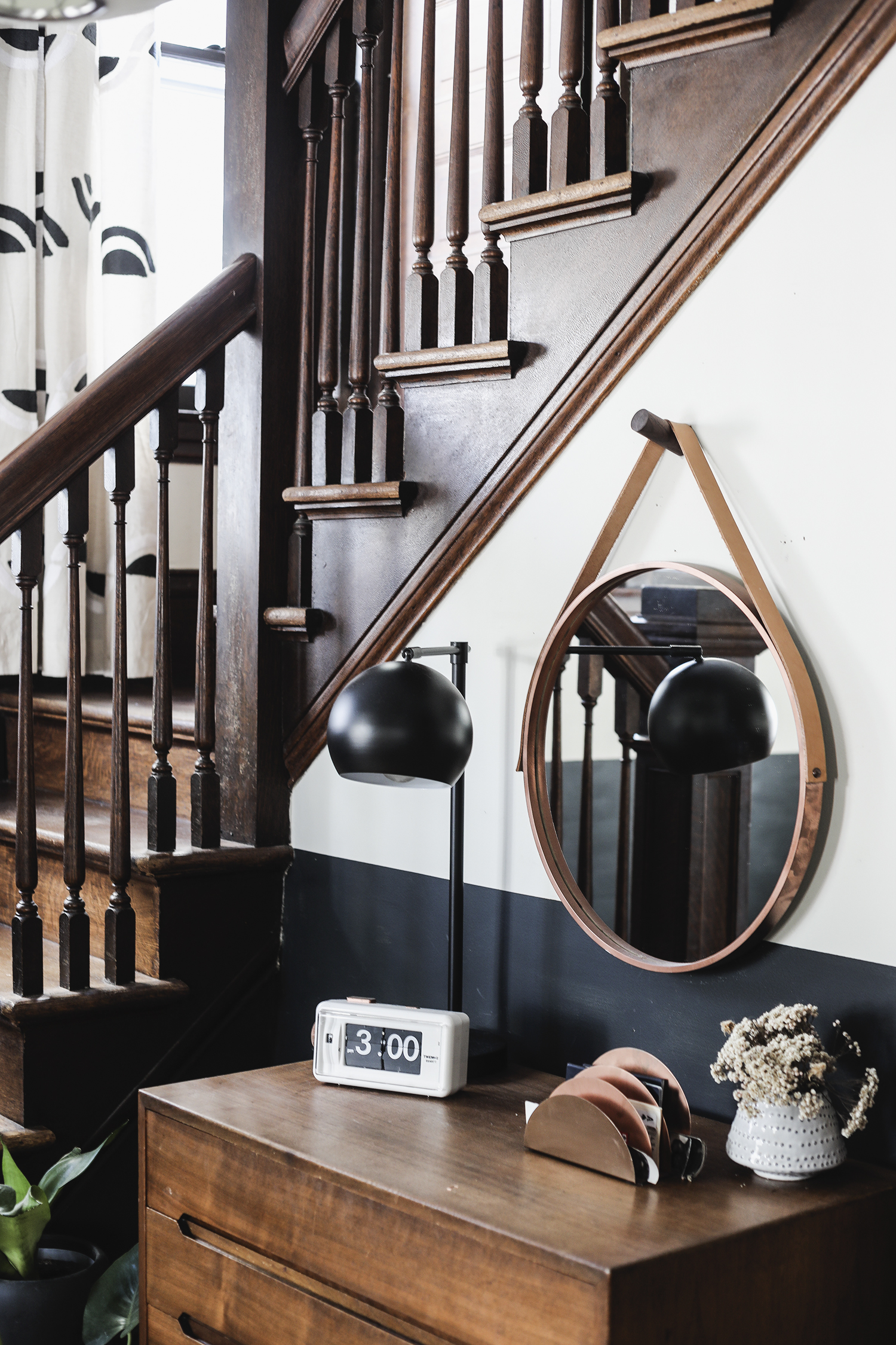 Entry Way, Stairwell and Hallway Reveal