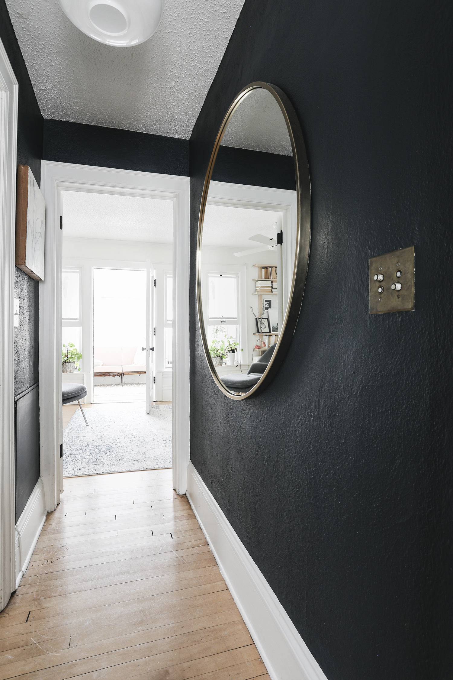 Entry Way, Stairwell and Hallway Reveal