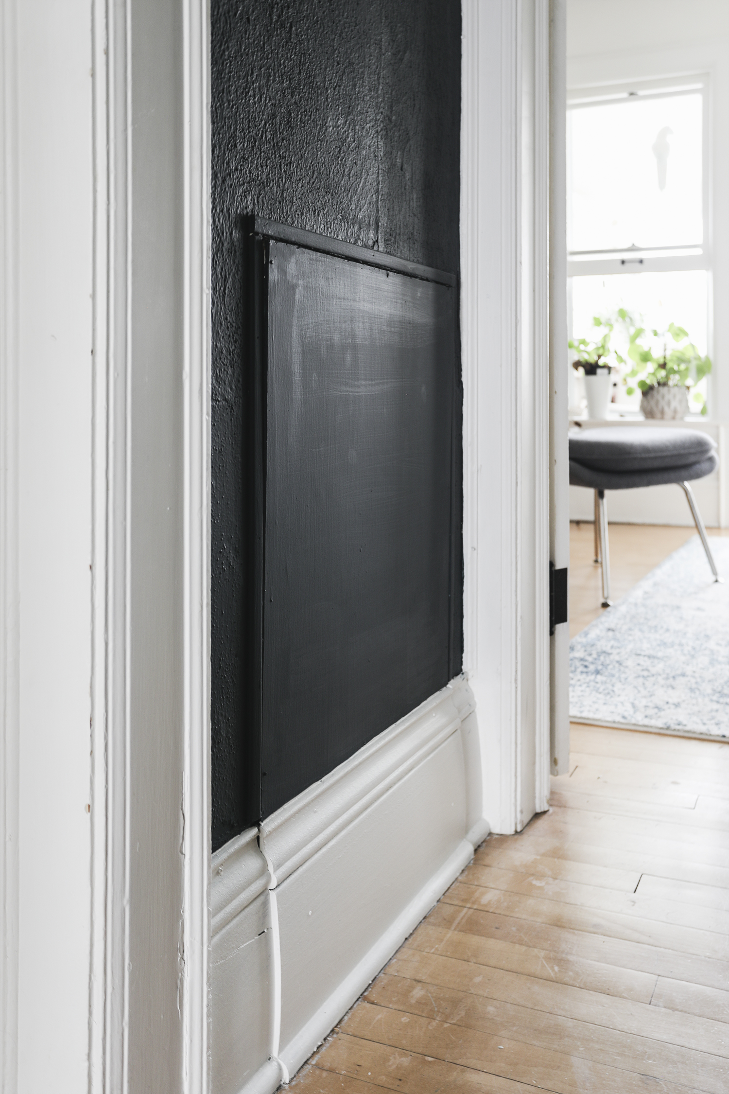 Entry Way, Stairwell and Hallway Reveal