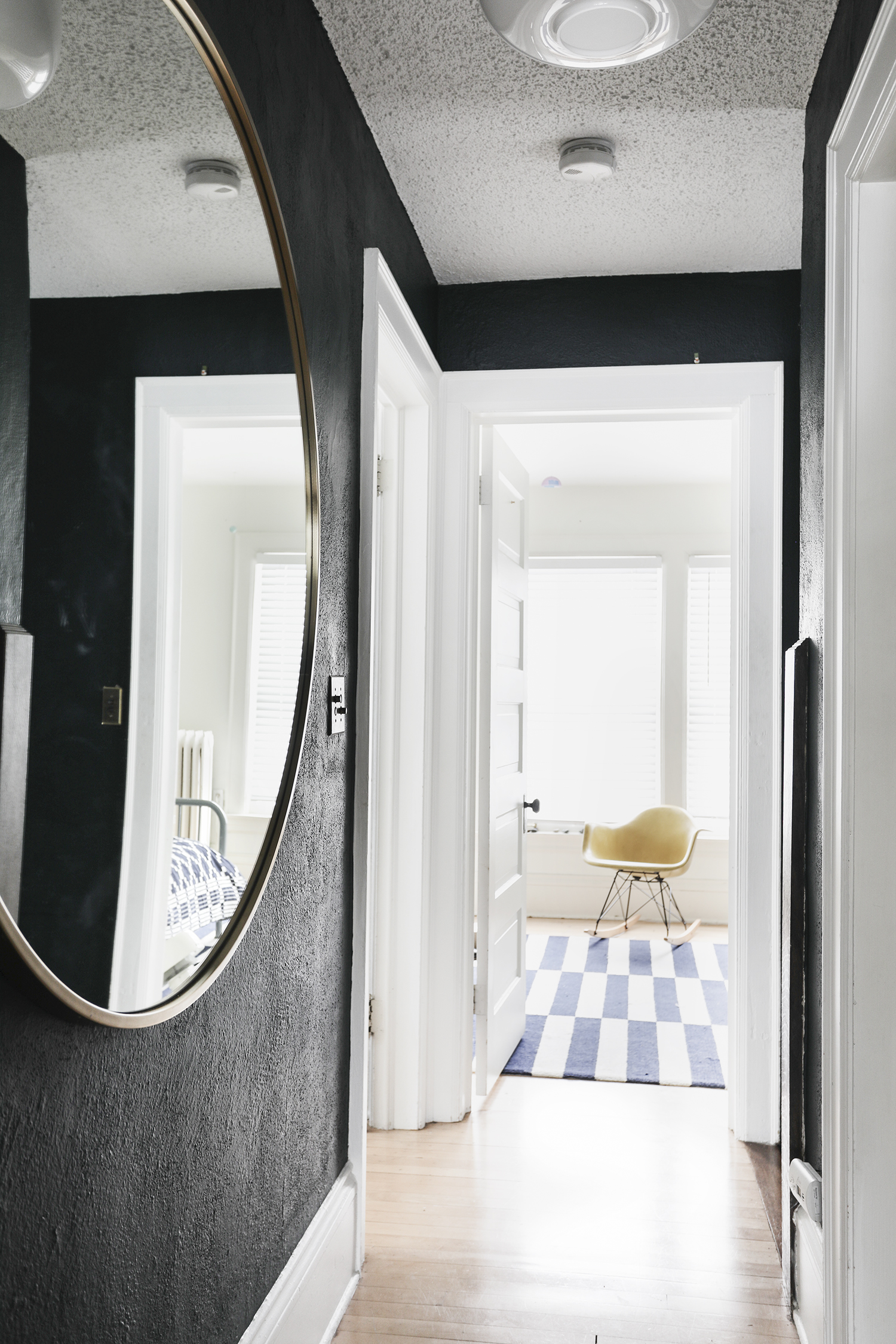 Entry Way, Stairwell and Hallway Reveal