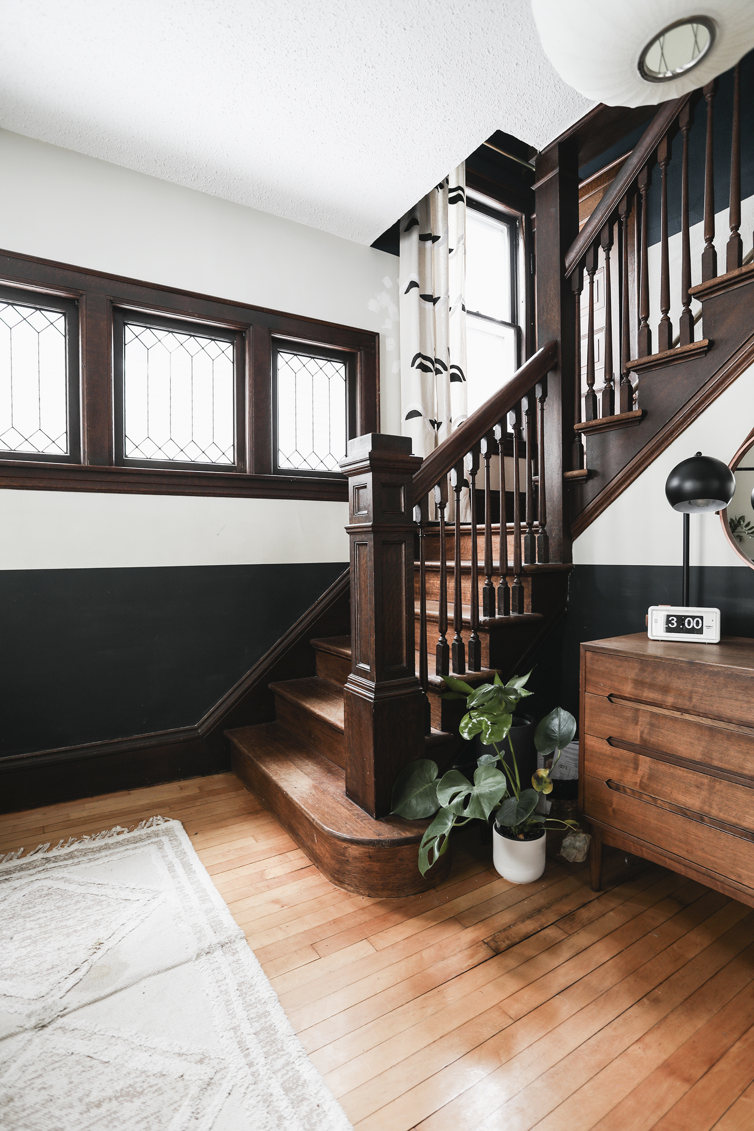 Entry Way, Stairwell and Hallway Reveal