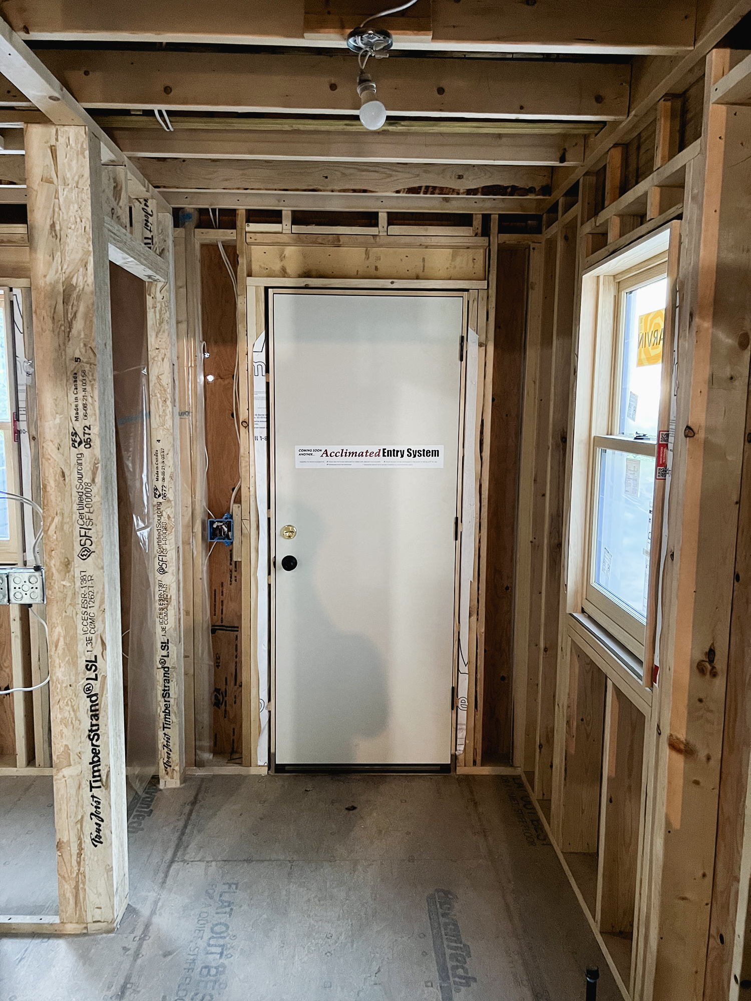 The Mudroom and Back Door