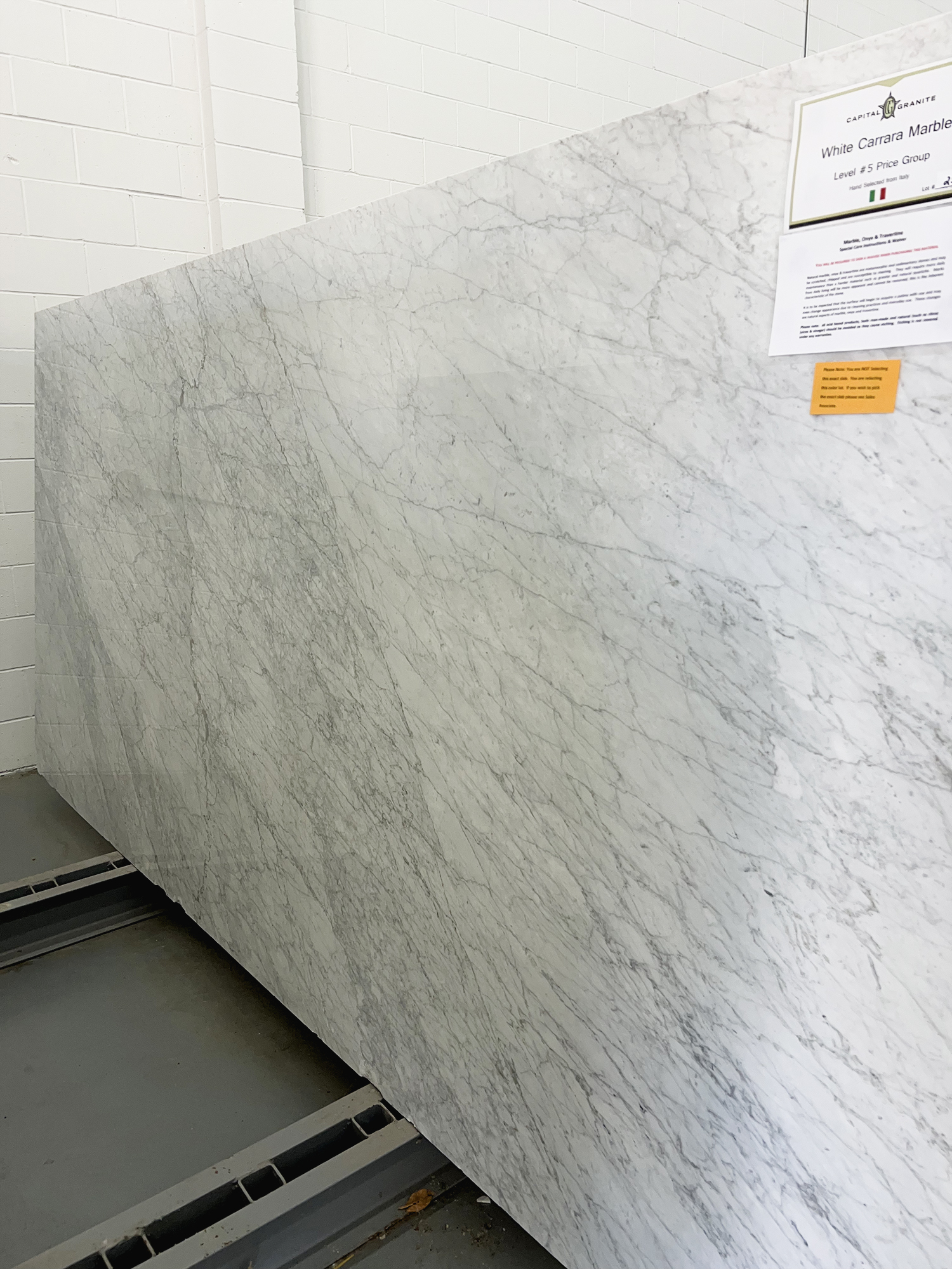 Choosing a Marble Slab