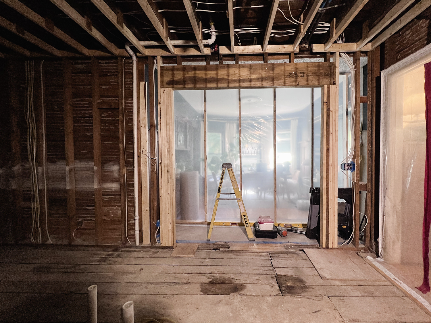 New View to the Dining Room