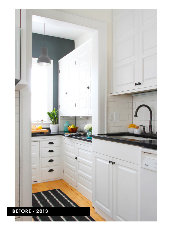 Historic Kitchen Renovation in Minneapolis Before Photo White Kitchen and Pantry