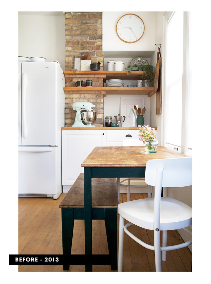 Historic Kitchen Renovation in Minneapolis Before photo White Cabinets