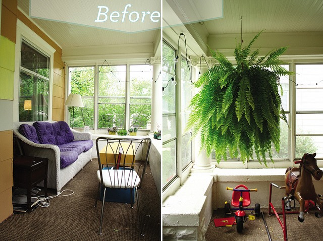 My Quick and Easy Mini-Porch-Makeover