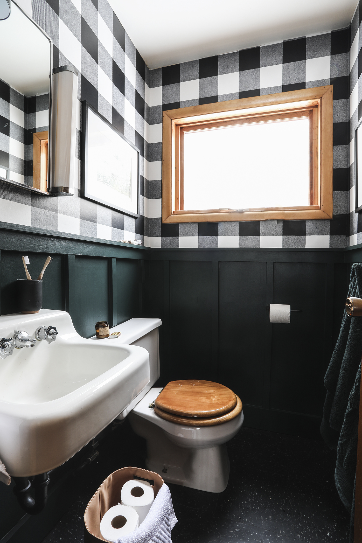 Reveal : Cabin Tiny Bathroom