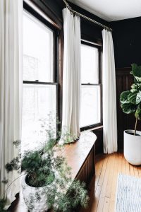 Installing Curtains & Rods in a Bay Window with a Radiator Bench Seat