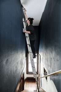 Painting My Stairwell without Dying