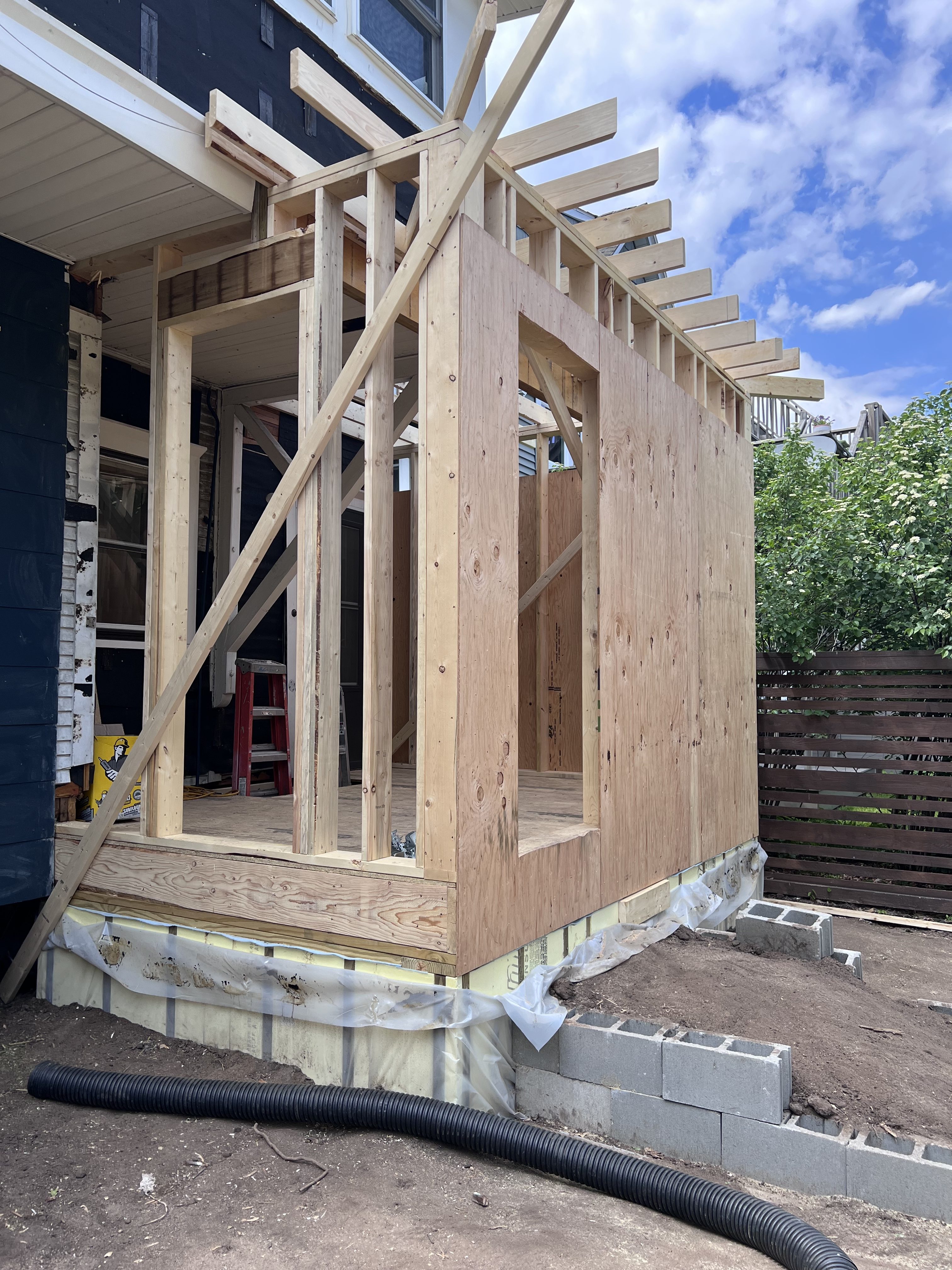 Framing The Eves And Roof